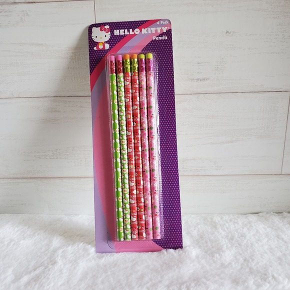 Hello Kitty Sanrio Pencils - Picture 1 of 5